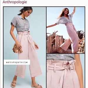 Anthropologie light pink pants